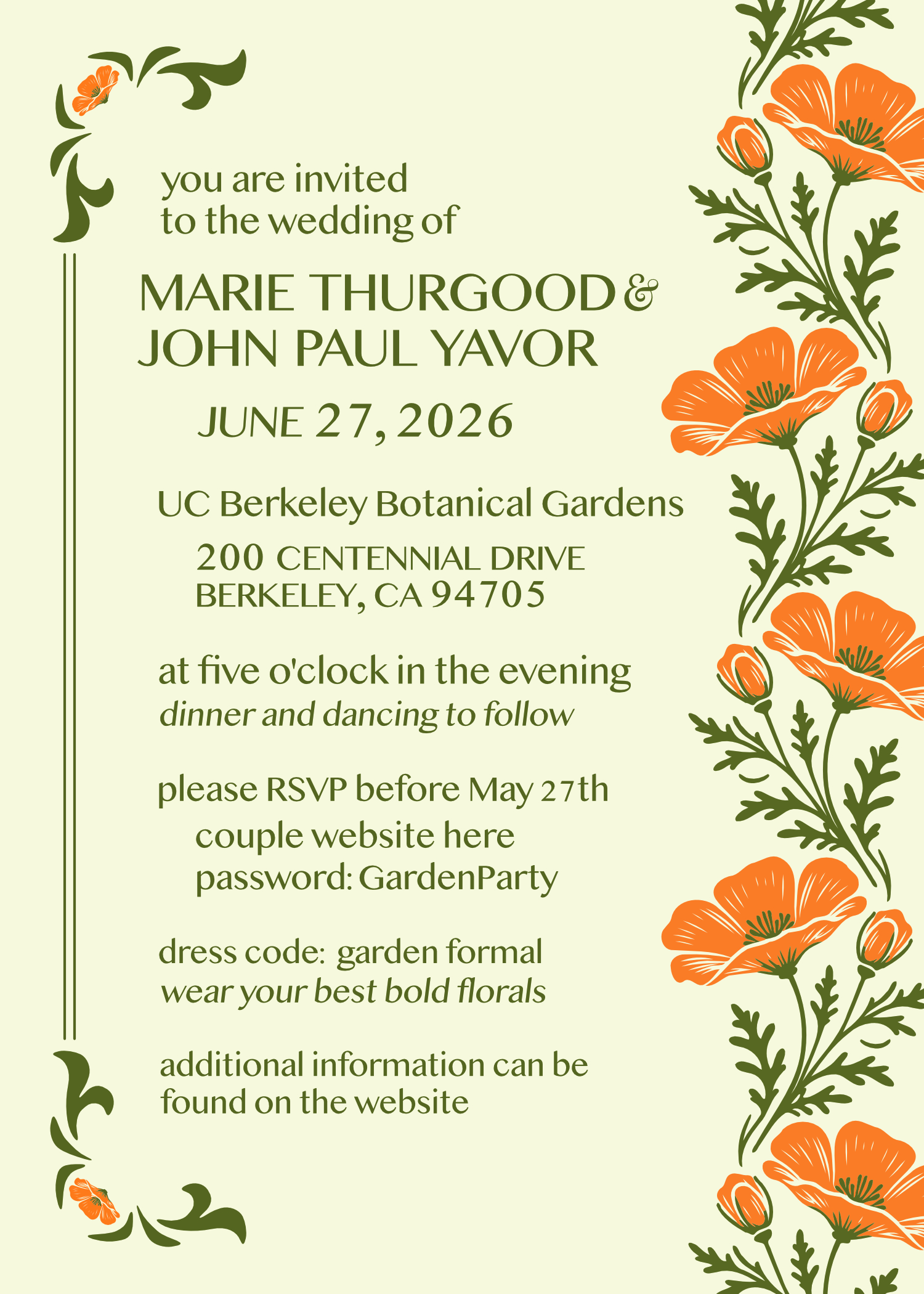 wedding invitation